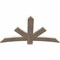 Ekena Millwork Alberta Smooth Timber Gable Bracket, Douglas Fir, 60"W x 35"H x 1 1/2"D x 5 1/2"F, 14/12 Pitch GBW060X35X0206ALB00SDF - alternate 5